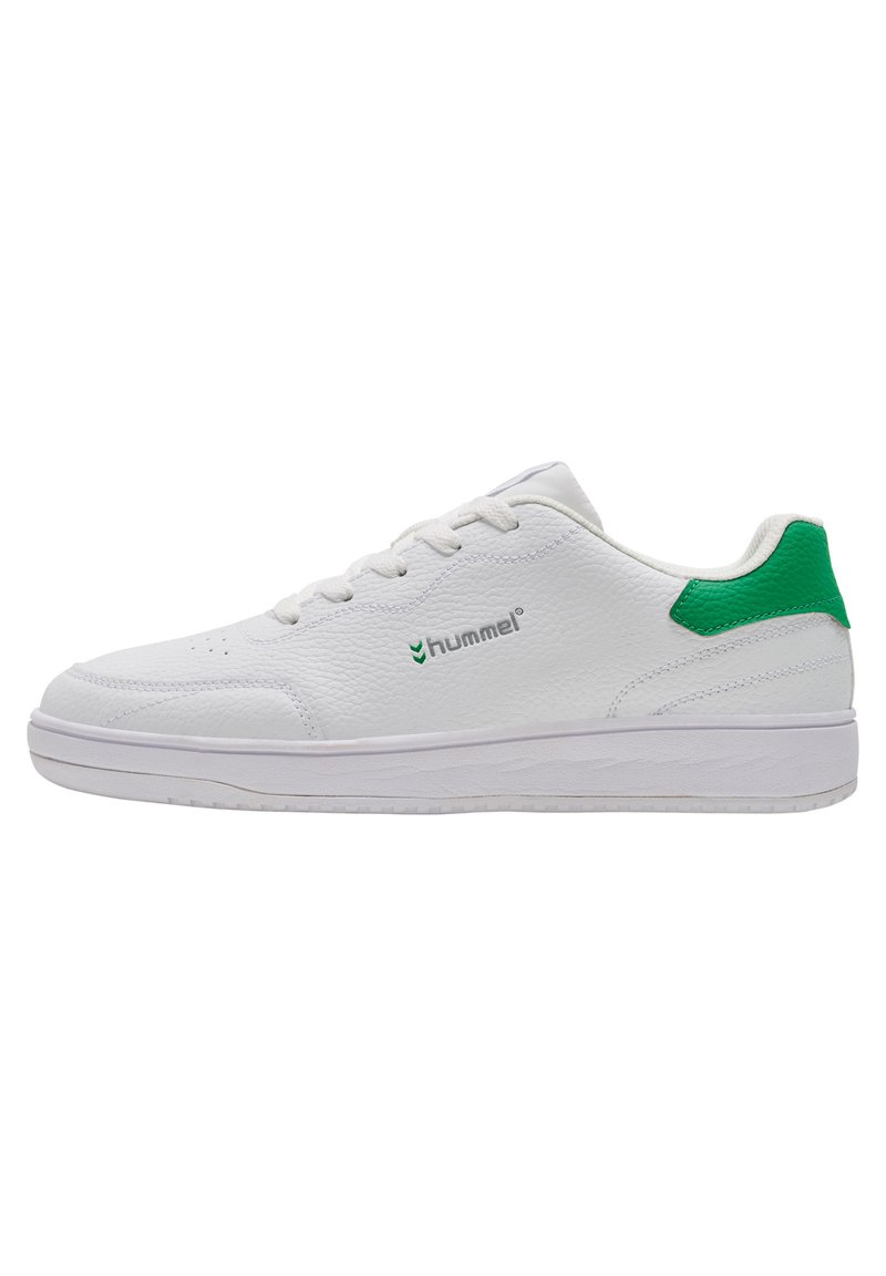 Hummel MATCH POINT - Sapatilhas - white/green