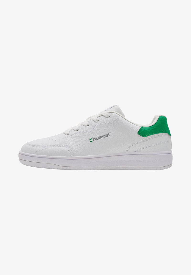 Hummel MATCH POINT - Sapatilhas - white/green