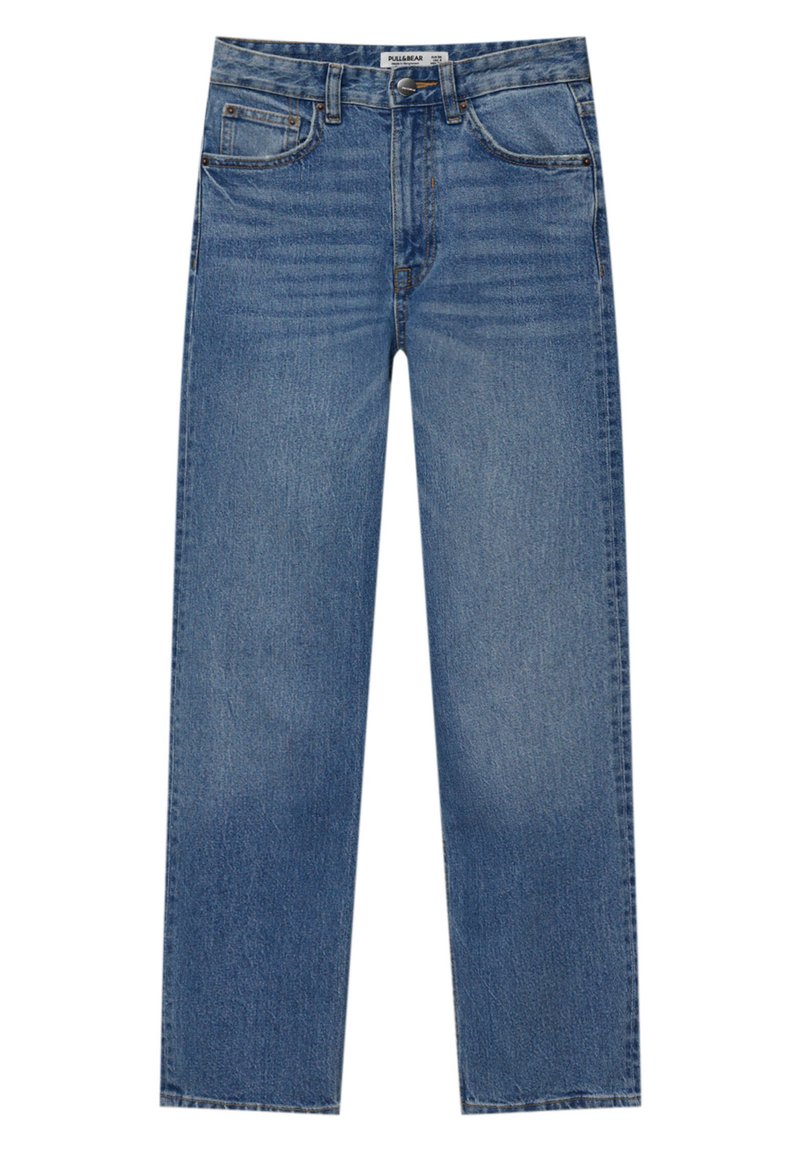 PULL&BEAR Straight leg jeans blauw denim/bluedenim