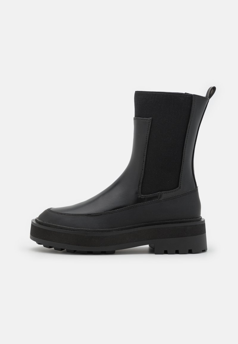 Damen Ankle Boots | Even&Odd Plateaustiefelette black/schwarz - XA14719 Damen Ankle Boots | Even&Odd Plateaustiefelette black/schwarz - XA14719
