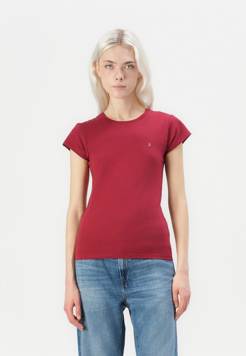 Replay Basic T-shirt - wine red.