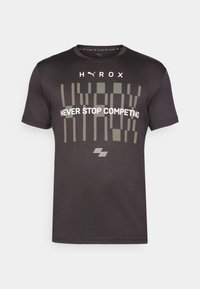 HYROX TEE - Spordi T-särk - black