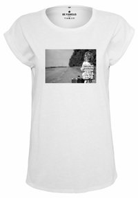 CLASSIC ROLL UP WONDERPHO - Print T-shirt - white