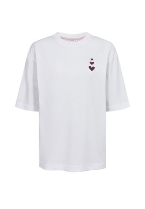 Nümph, NUANYKA T-SHIRT - Trükipildiga T-särk - bright white