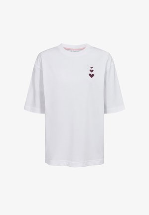 Nümph, NUANYKA T-SHIRT - Trükipildiga T-särk - bright white