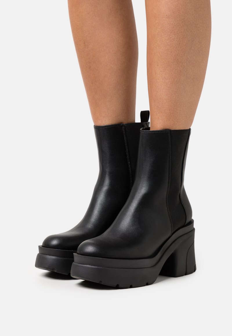 Guess VANETA - Botins de salto alto - black