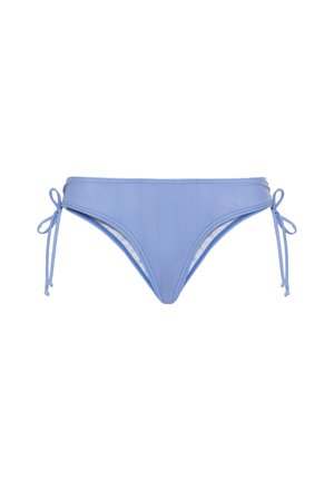 LASCANA LSCN BY LASCANA PANTS CHEEKY GATHERED - Bikini bottoms - smokyblue