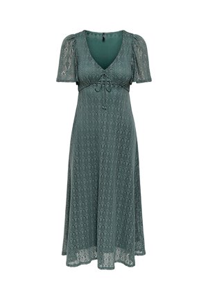 ONLY ONLDANIELLA LANGES - Dnevna obleka - balsam green