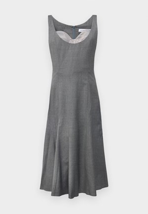 COUTURE CORSET GODET DRESS - Robe de jour - grey