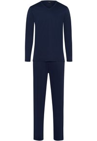 Hanro NIGHT SELECTION - Conjunto de pijama - deep navy
