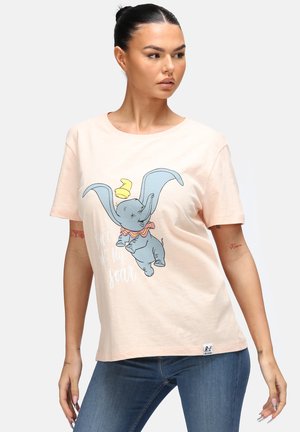 Re:Covered DISNEY DUMBO DON'T JUST SOAR - Printtipaita - pink