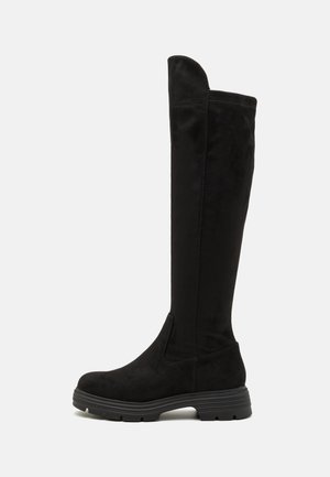 Platform boots - black