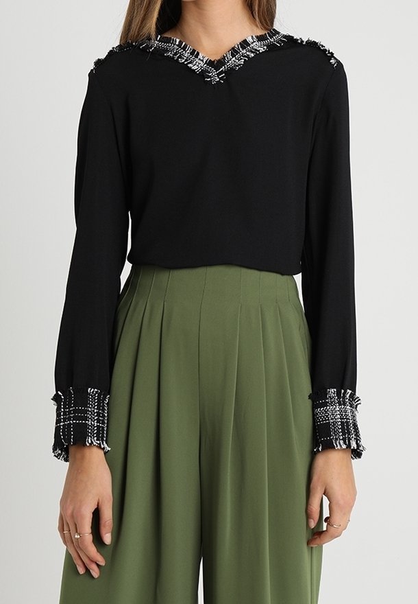 mint&berry Camicetta - black