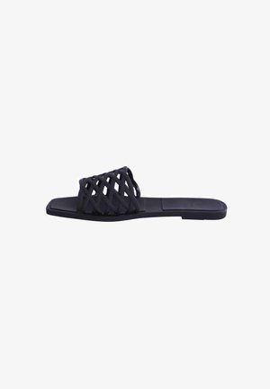 Don Algodon, CHANCLAS MUJER ISABELLE DON ALGODON - Sandalias planas - black