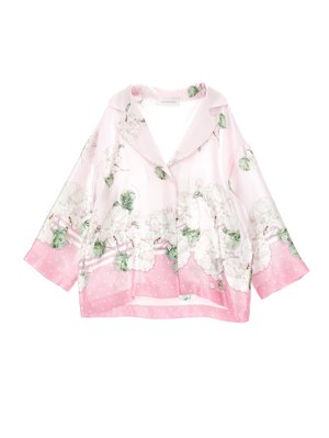 GIACCA PIGIAMA RASETTO - Nachtwäsche Shirt - rosa antico