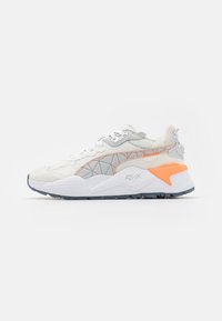 Puma RS-X UP x ORLINSKI II UNISEX - Tenisky - warm white/cool light gray/fluro orange