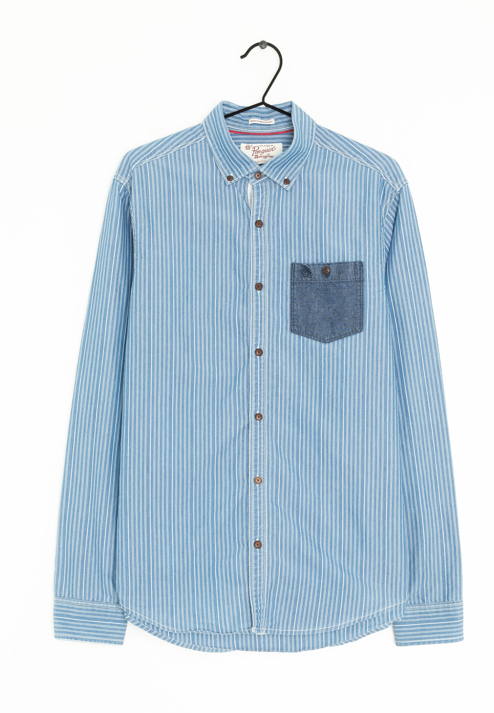 Original Penguin Shirt - blue - (Pre-owned) - Zalando.ie