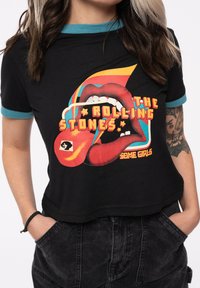 Paradiso Clothing Print T-shirt - black