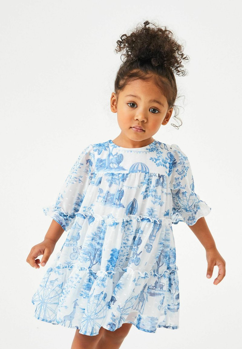 Kinder Freizeitkleider | Baker by Ted Baker TIERED Freizeitkleid blue/weiß - IF53334 Kinder Freizeitkleider | Baker by Ted Baker TIERED Freizeitkleid blue/weiß - IF53334