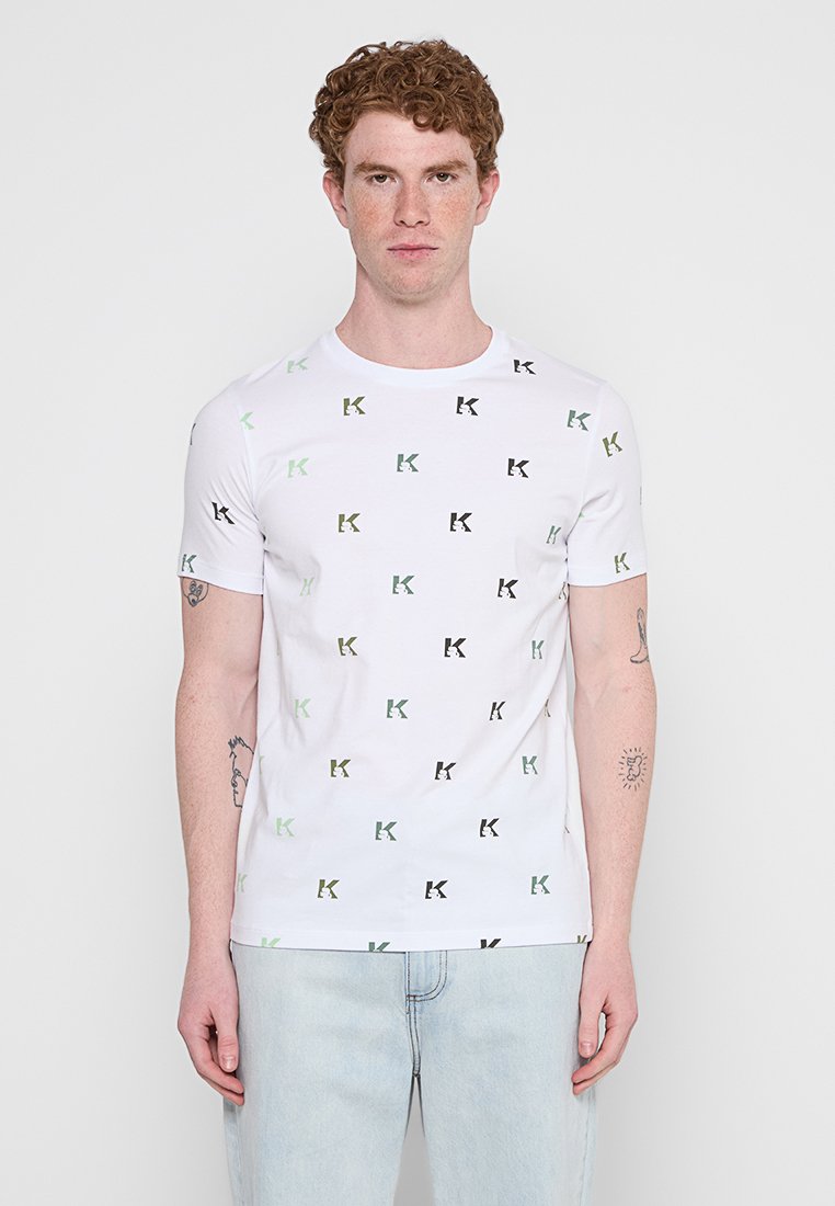 Karl Lagerfeld T-shirt print wit