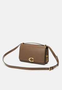 COACH LUXE REFINED BANDIT SHOULDER  - Borsa a tracolla - dark stone