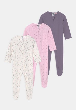 LONG SLEEVE ZIP 3 PACK - Dupačky na spaní - dusk purple