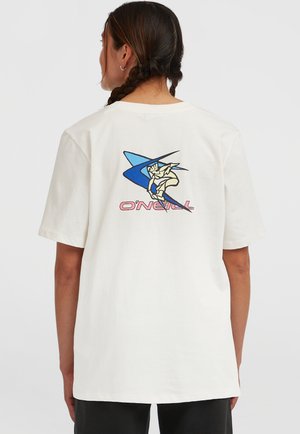SHORTSLEEVE  - T-shirt med print - snow white