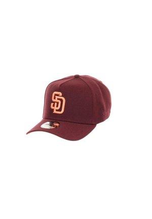 SAN DIEGO PADRES MLB 50TH ANNIVERSARY SIDEPATCH 9FORTY A-FRAME SNAPBACK - Cap - weinrot