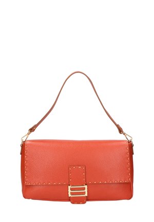SHOULDER - Borsa a mano - d mattone