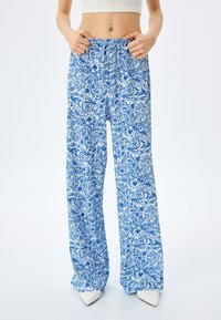 Koton WIDE LEG - Broek - white