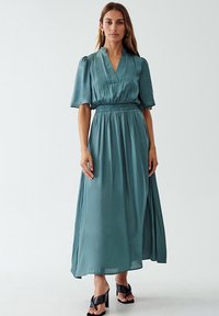 WILLA RIFF - Maxikjoler - petrol blue