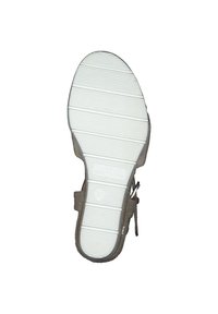 TOM TAILOR Sandalias de cuña - beige