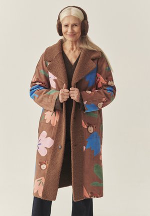 BORGINI  - Klasikinis paltas - brown