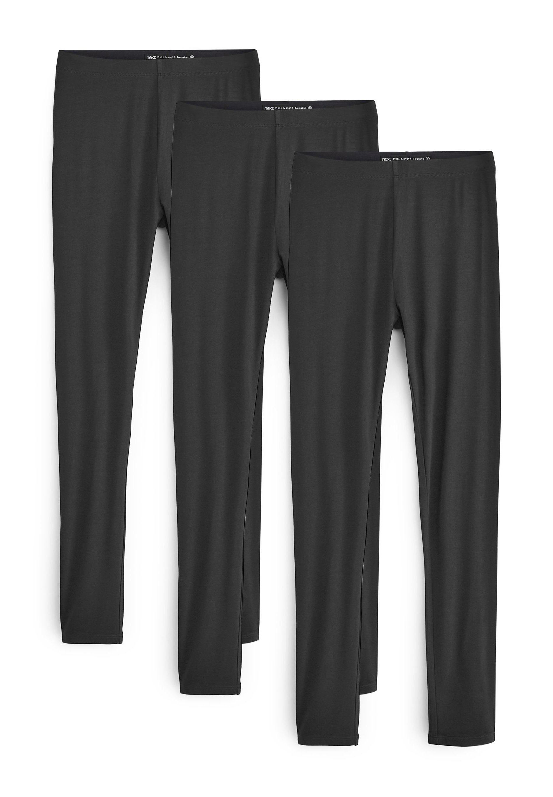 Next FULL LENGTH 3 PACK - Leggings - black/nero - Zalando