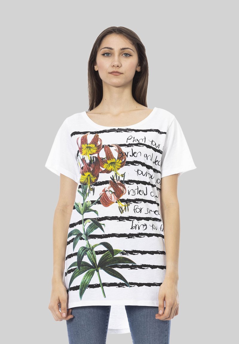 Trussardi Action T-shirt print - white