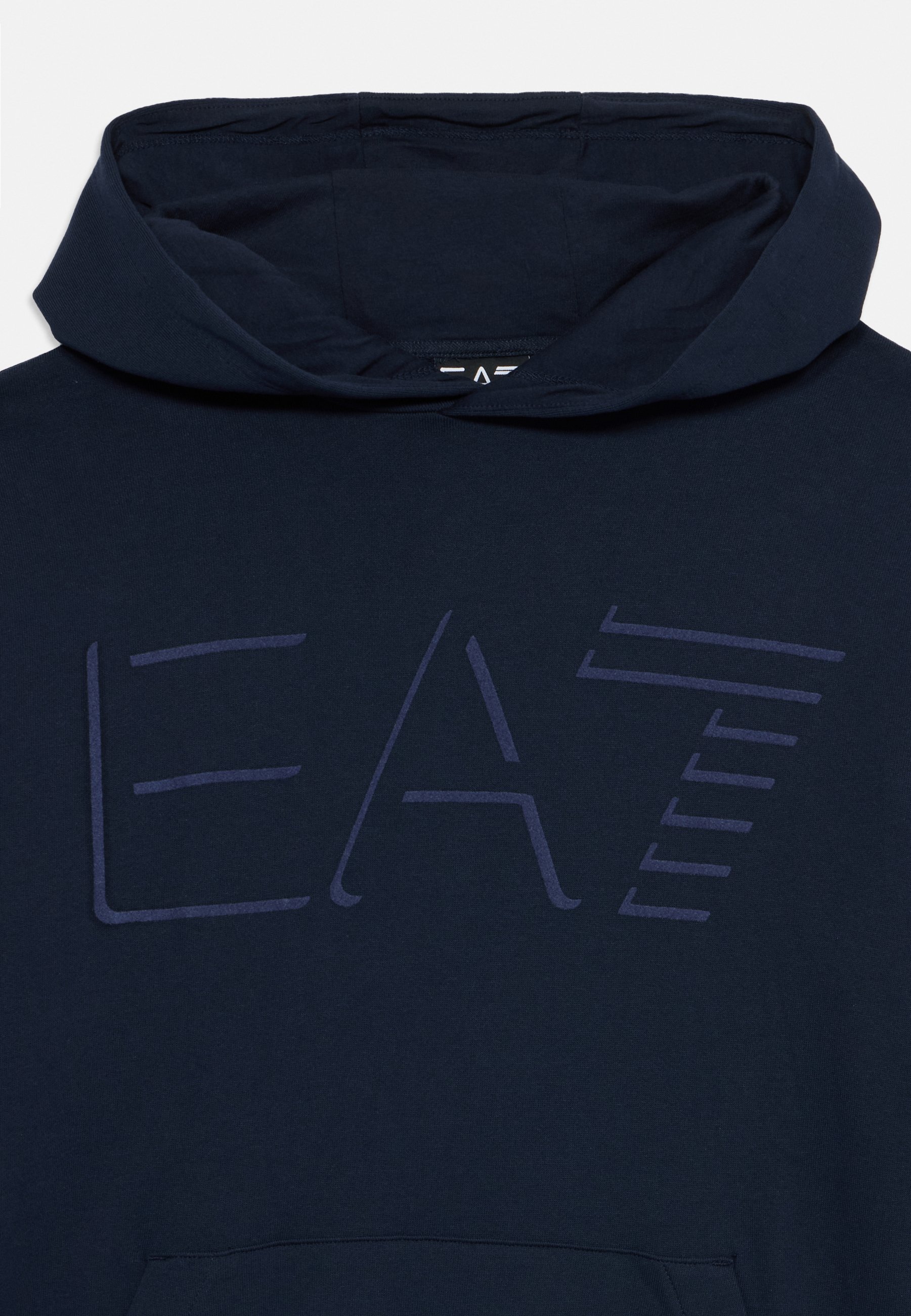 EA7 Emporio Armani UNISEX - Jersey con capucha - blue/azul