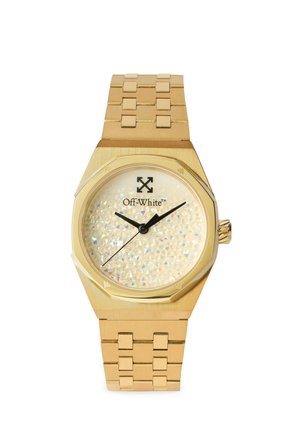 OFF-WHITE, OFF-WHITE QUARZUHR DUST - Orologio - gold-coloured
