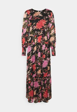 VILETIA O NECK ANKLEDRESS - Maxi dress - black