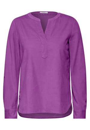 IN UNIFARBE - Bluse - lila