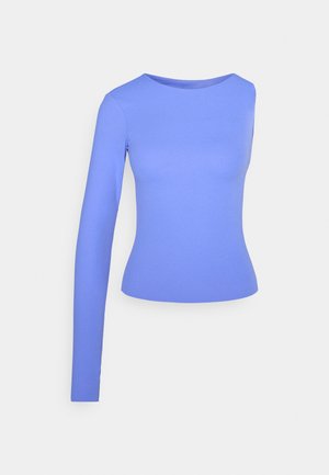 Nike Performance ZENVY TOP - Long sleeved top - sapphire/white