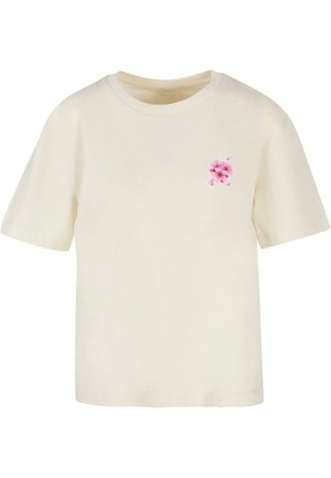 Mister Tee, SELF LOVE CLUB TEE - T-Shirt print - whitesand