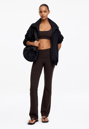 ARKET, ARKET SOFT STRETCH LEGGINGS - Legging (type pantalon) - ochre