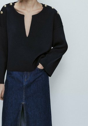 Neule - dark blue