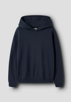 Name it, NKMVIAN LS NREG SWEAT WH BRU - Sweat à capuche - navy blazer