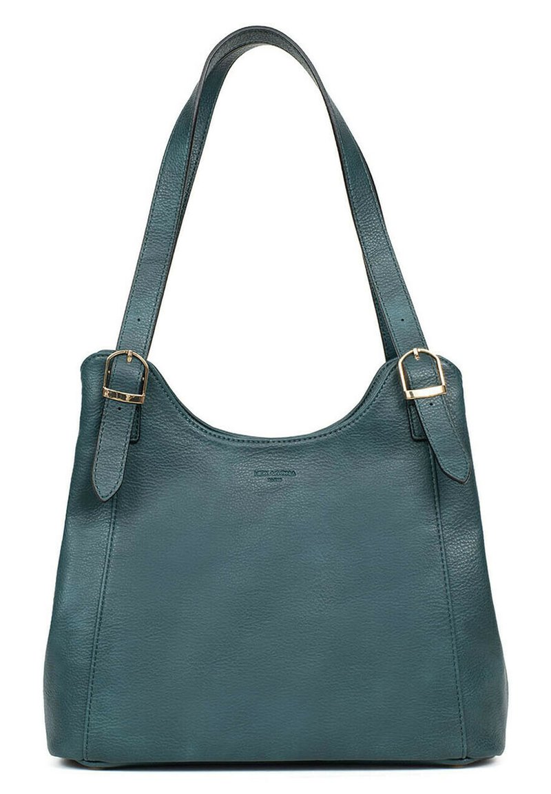 Hexagona TOSCANE - Sac à main - bleu pétrole toscane