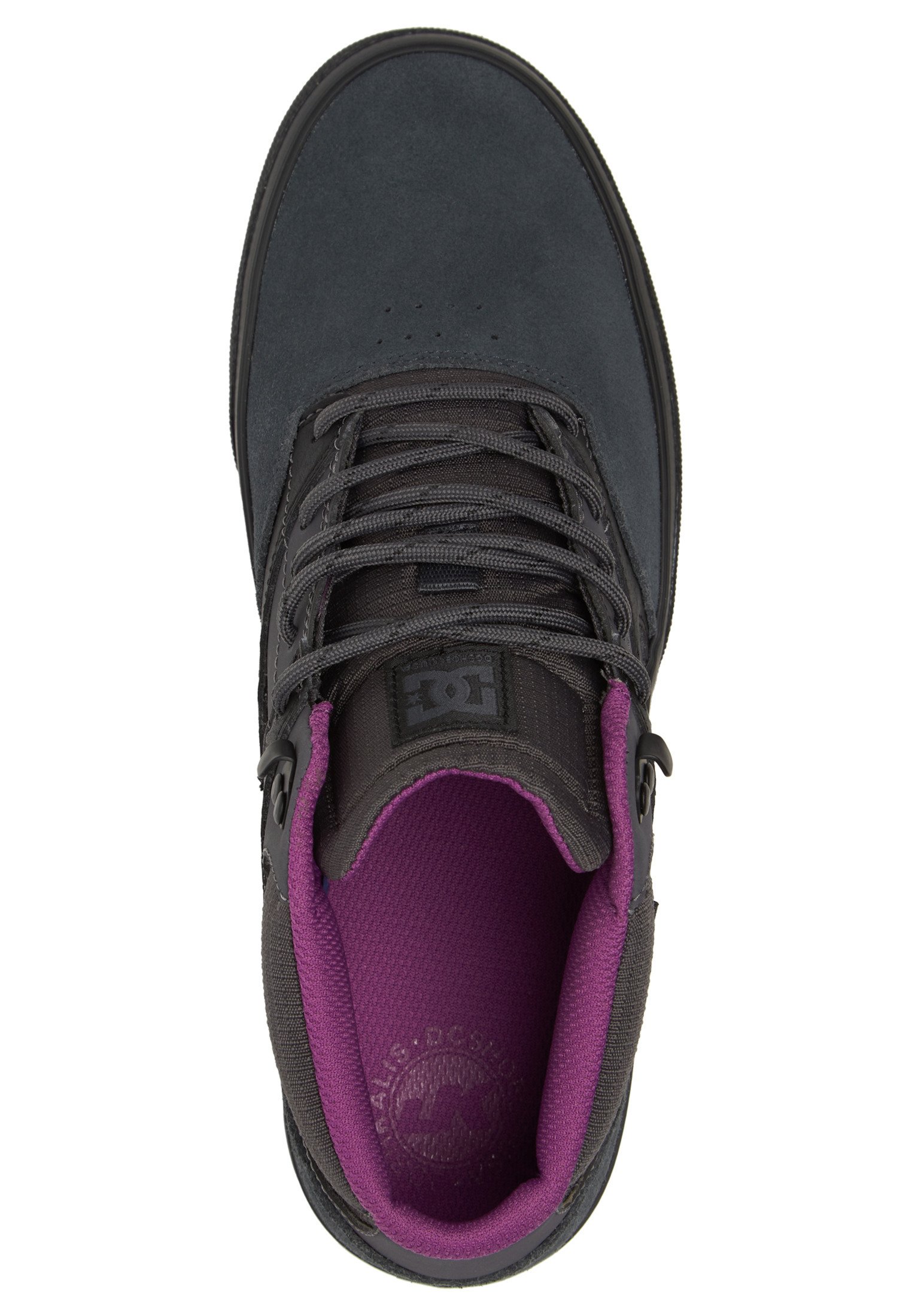 DC Shoes KALIS HALBHOHE AUS LEDER FÜR ADY - Botines con cordones - dark  grey/black/gris - Zalando.es