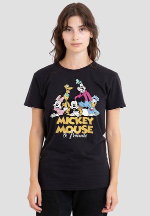 MICKEY MOUSE FRIENDS - Print T-shirt - black