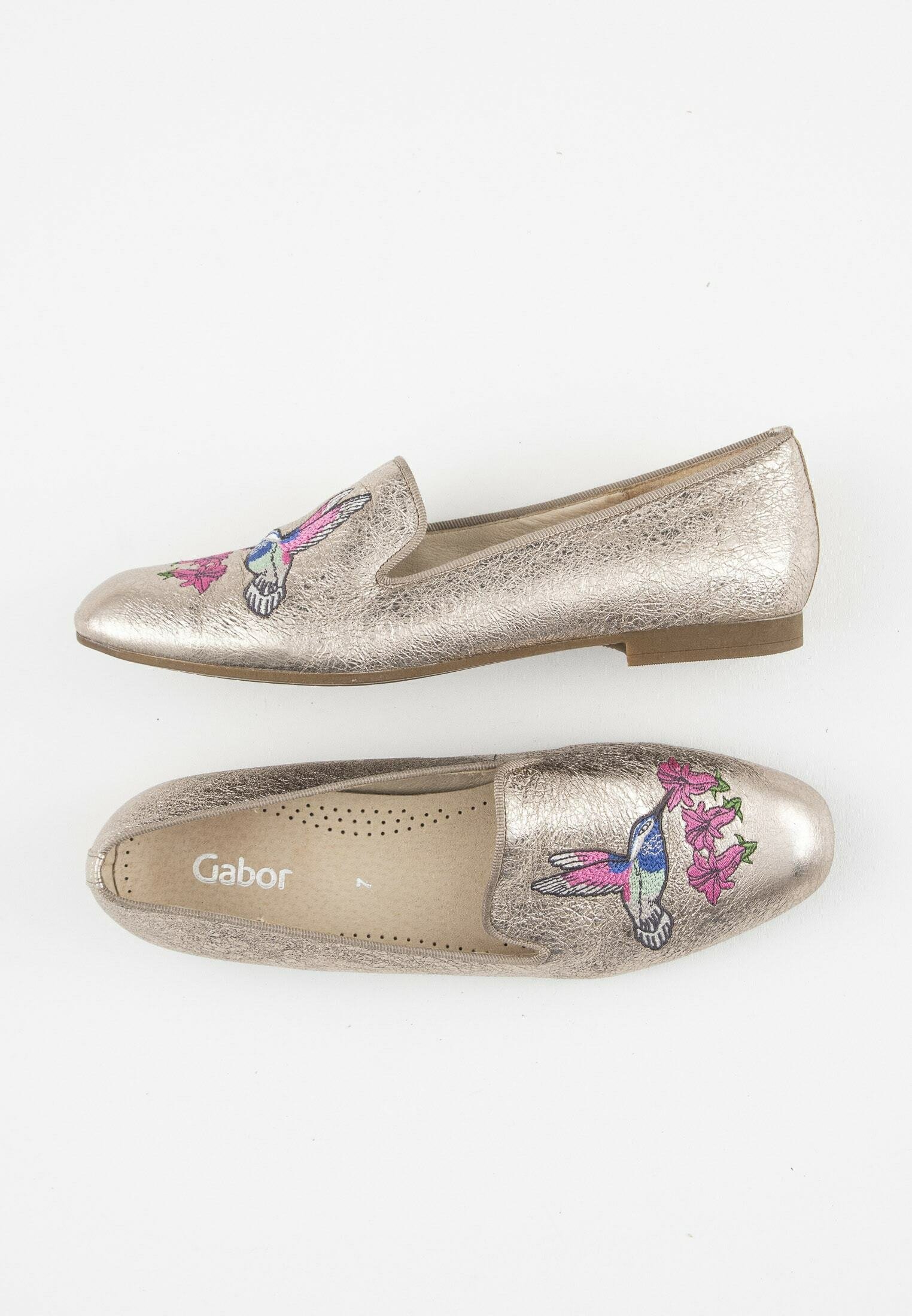 Gabor Instappers - gold/goudkleurig - Zalando.nl