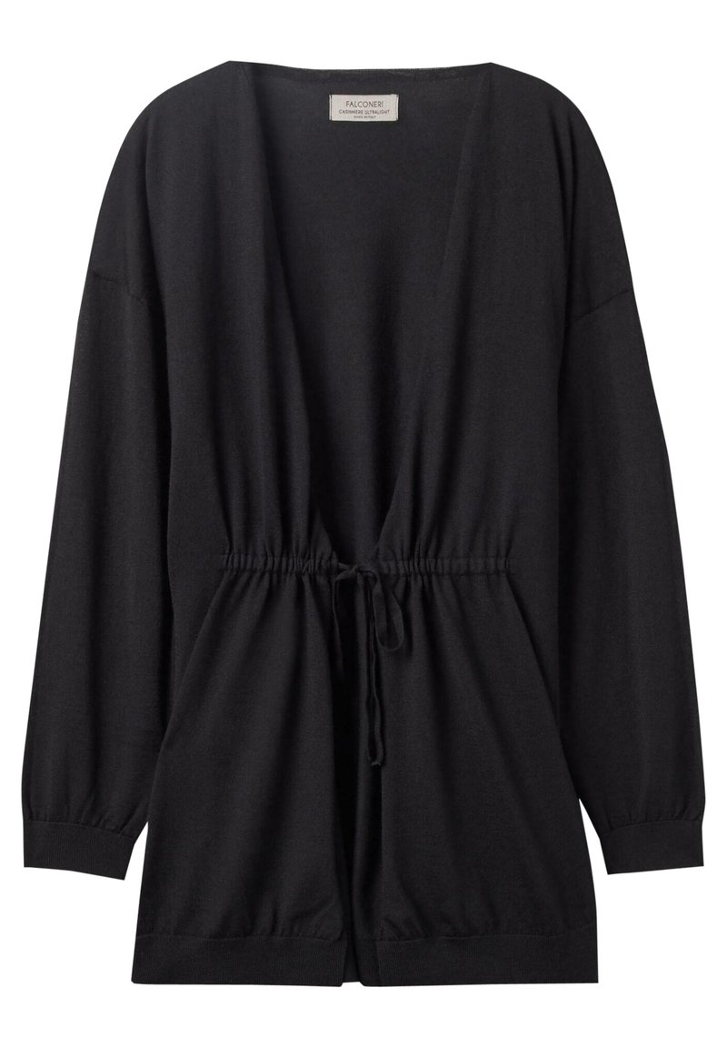 Damen Strickjacken | Falconeri Strickjacke schwarz/schwarz - QY06253 Damen Strickjacken | Falconeri Strickjacke schwarz/schwarz - QY06253