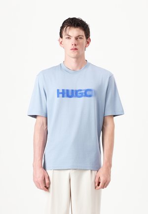 NALAX - Print T-shirt - light/pastel blue